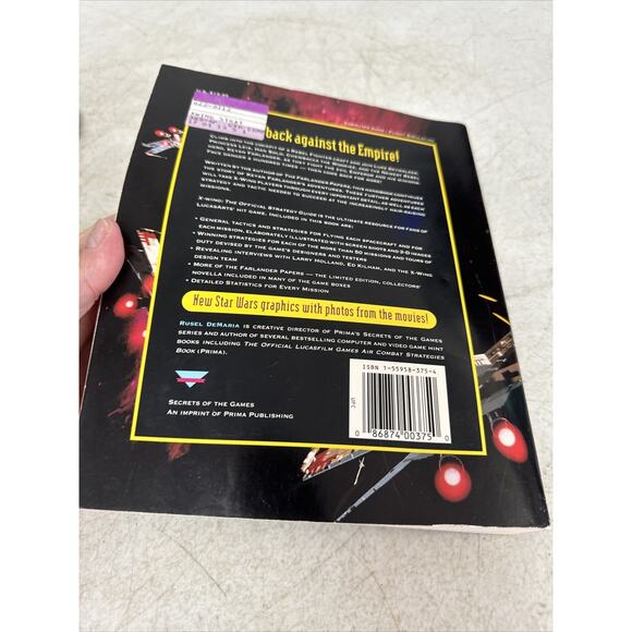 Star Wars X-Wing Prima Offical Strategy Guide ONLY Computer PC 1993 RARE - Picture 7 of 9
